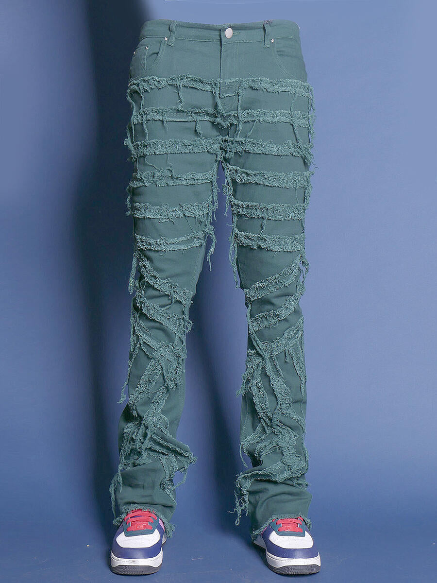 UNION STACK JEANS GREEN