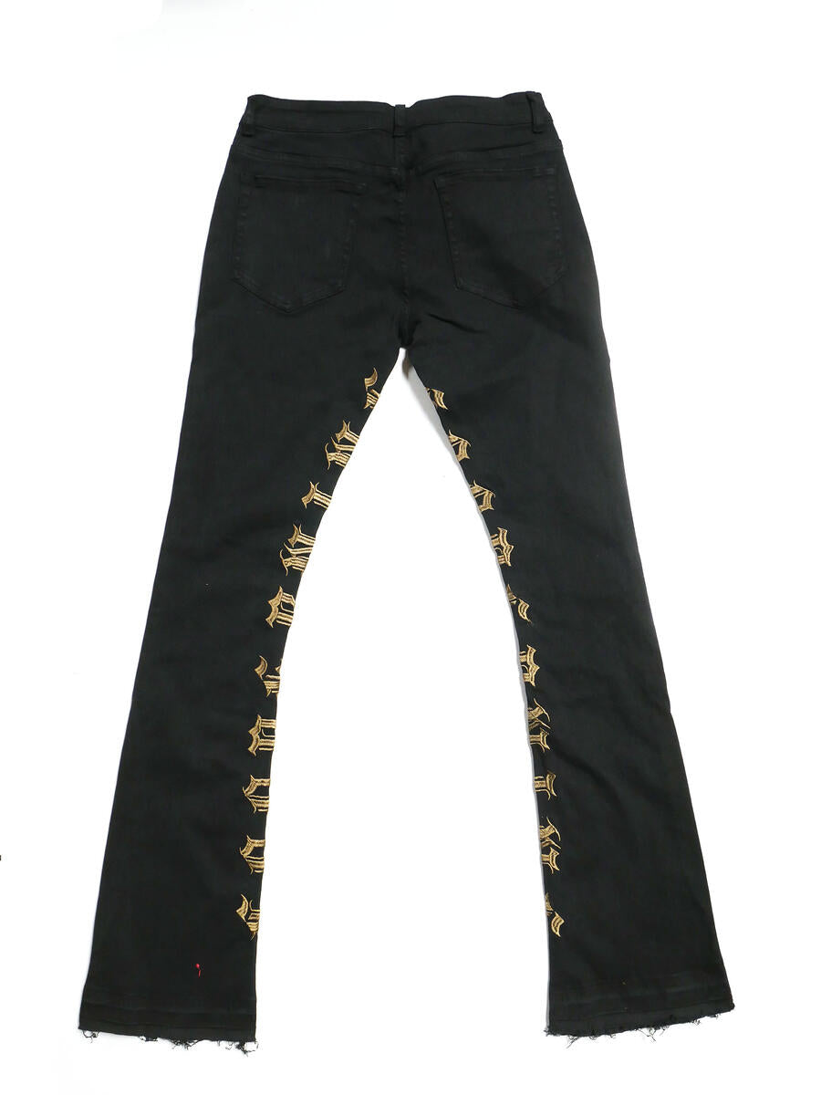 DESERT STACK JEANS BLACK