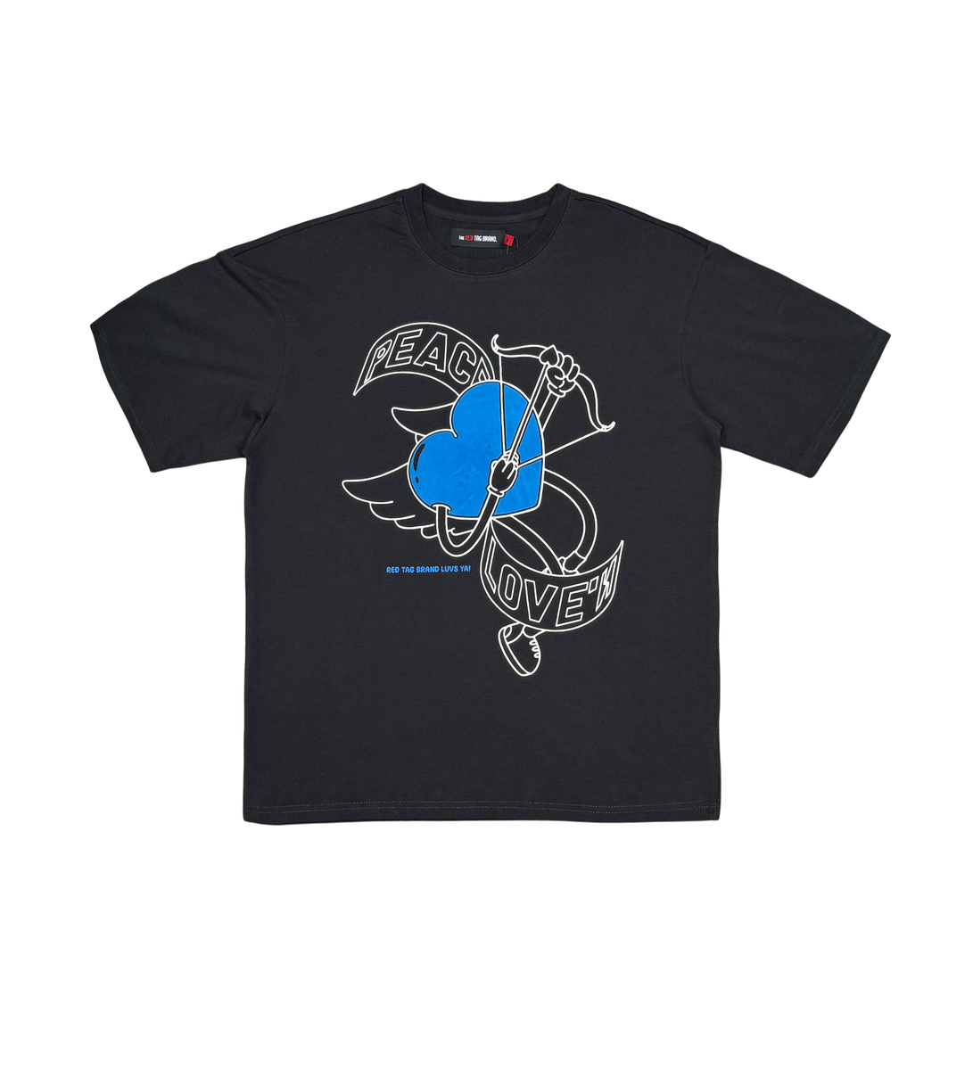 Black Graphic Streetwear T-Shirt