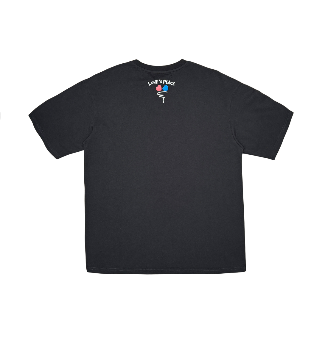 Black Graphic Streetwear T-Shirt