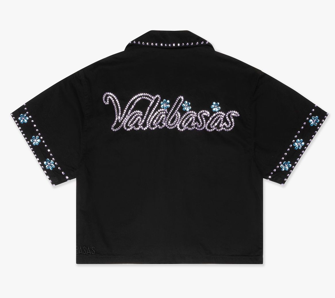 UNDER PRESSURE BUTTON DOWN BLACK