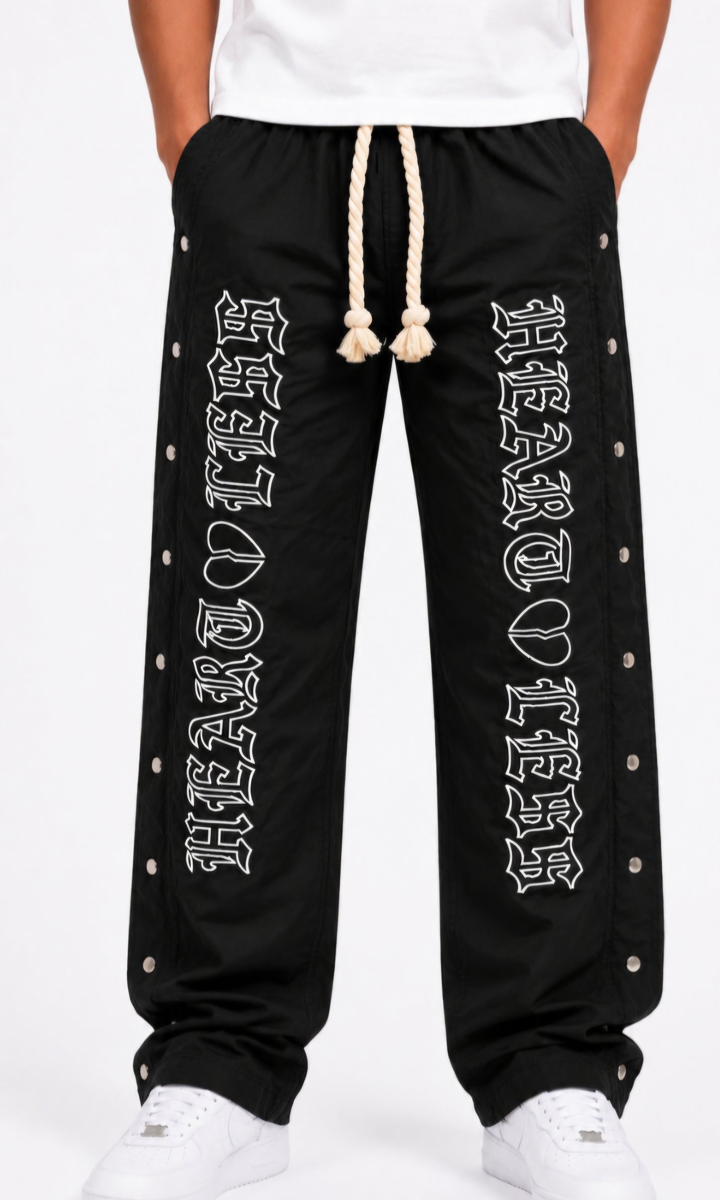 NYLON TRACK PANTS