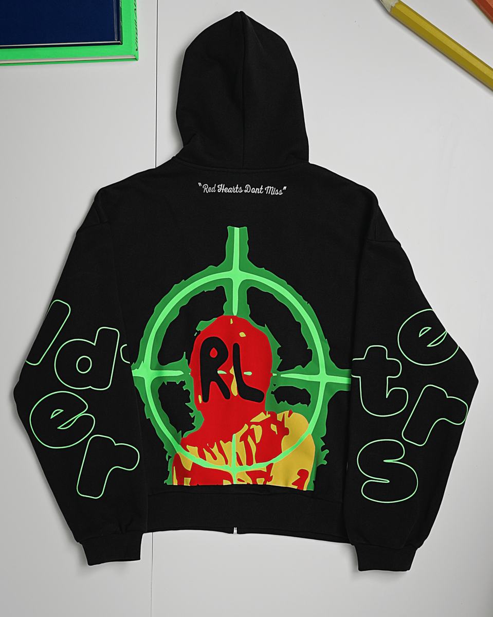 We Don't Miss Scattered Zip Up