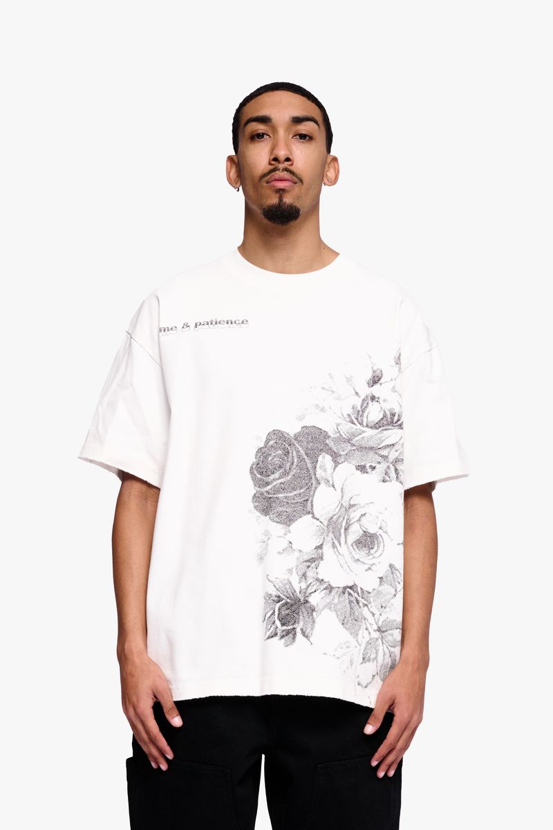 "TIME & PATIENCE" WHITE