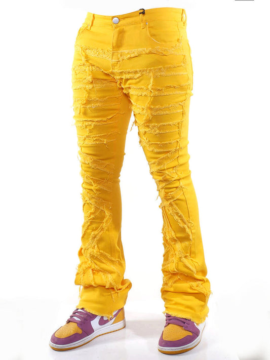UNION STACK JEANS YELLOW