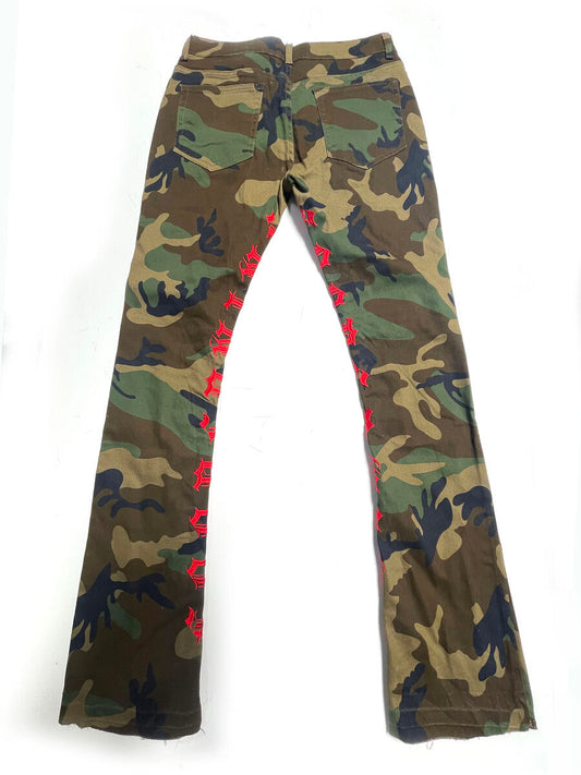 DESERT STACK JEANS CAMO