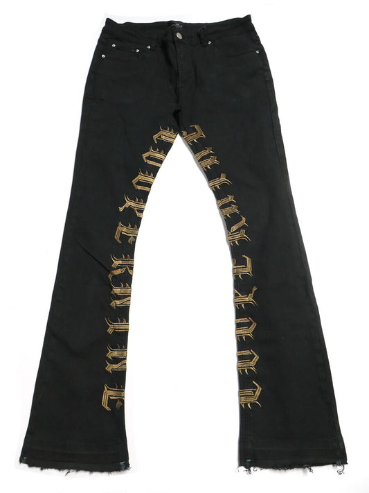 DESERT STACK JEANS BLACK