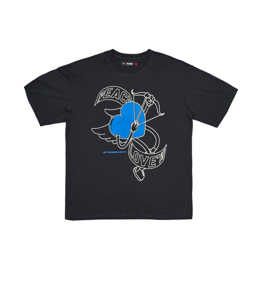 Black Graphic Streetwear T-Shirt