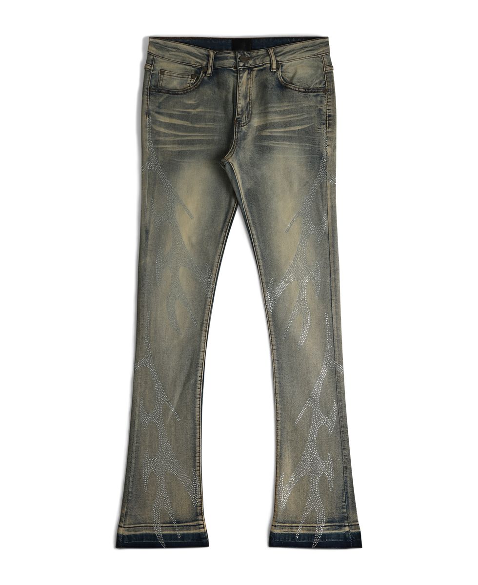 CHAOS STACKED KHAKI