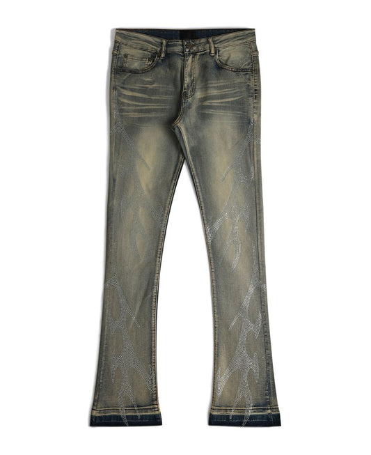 CHAOS STACKED KHAKI
