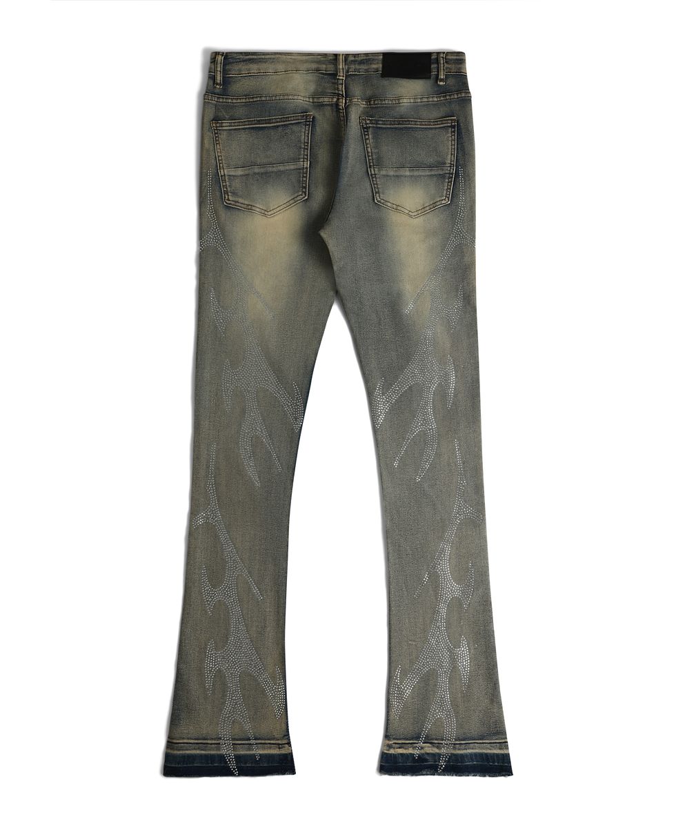 CHAOS STACKED KHAKI