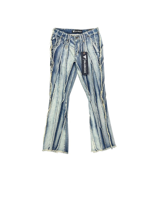 TWISTED" STACKED  VINTAGE DENIM