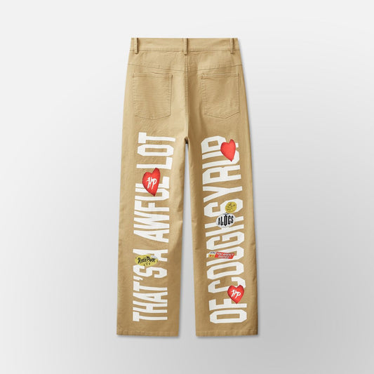 Work Wear Mecanic Trouser ALOCS x HP- Brown
