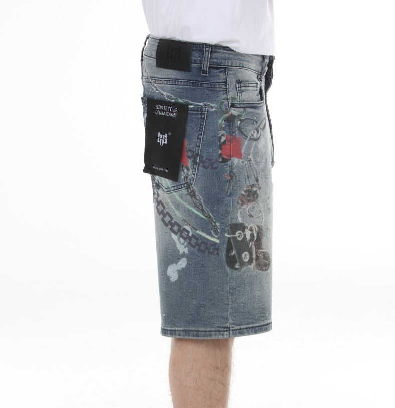 Denim Fashion Short
