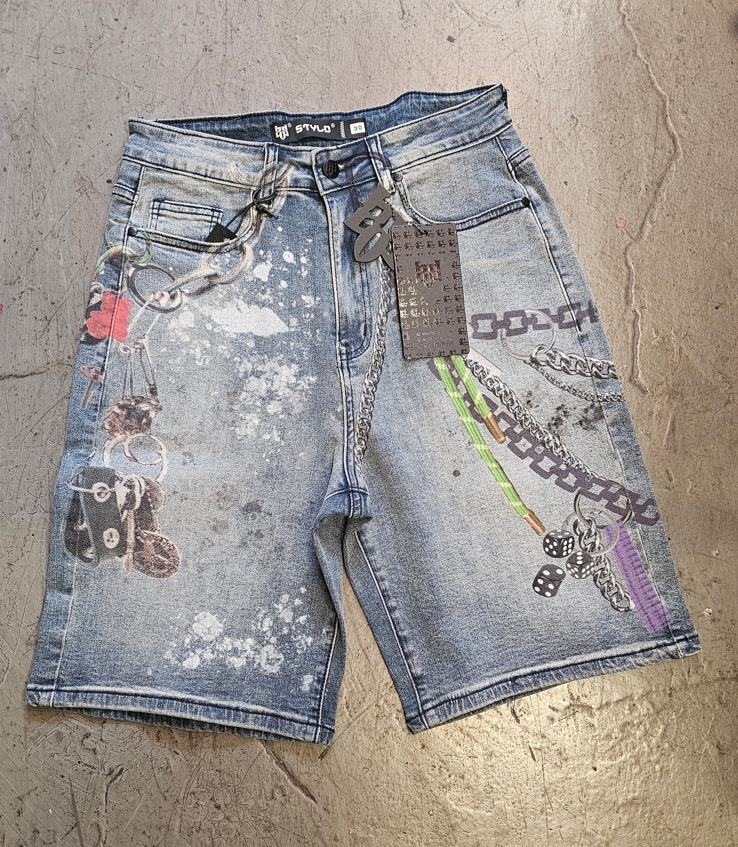 Denim Fashion Short