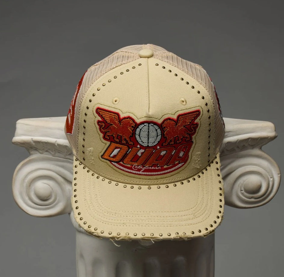 DUAA SNAPBACK HATS  BEIGE