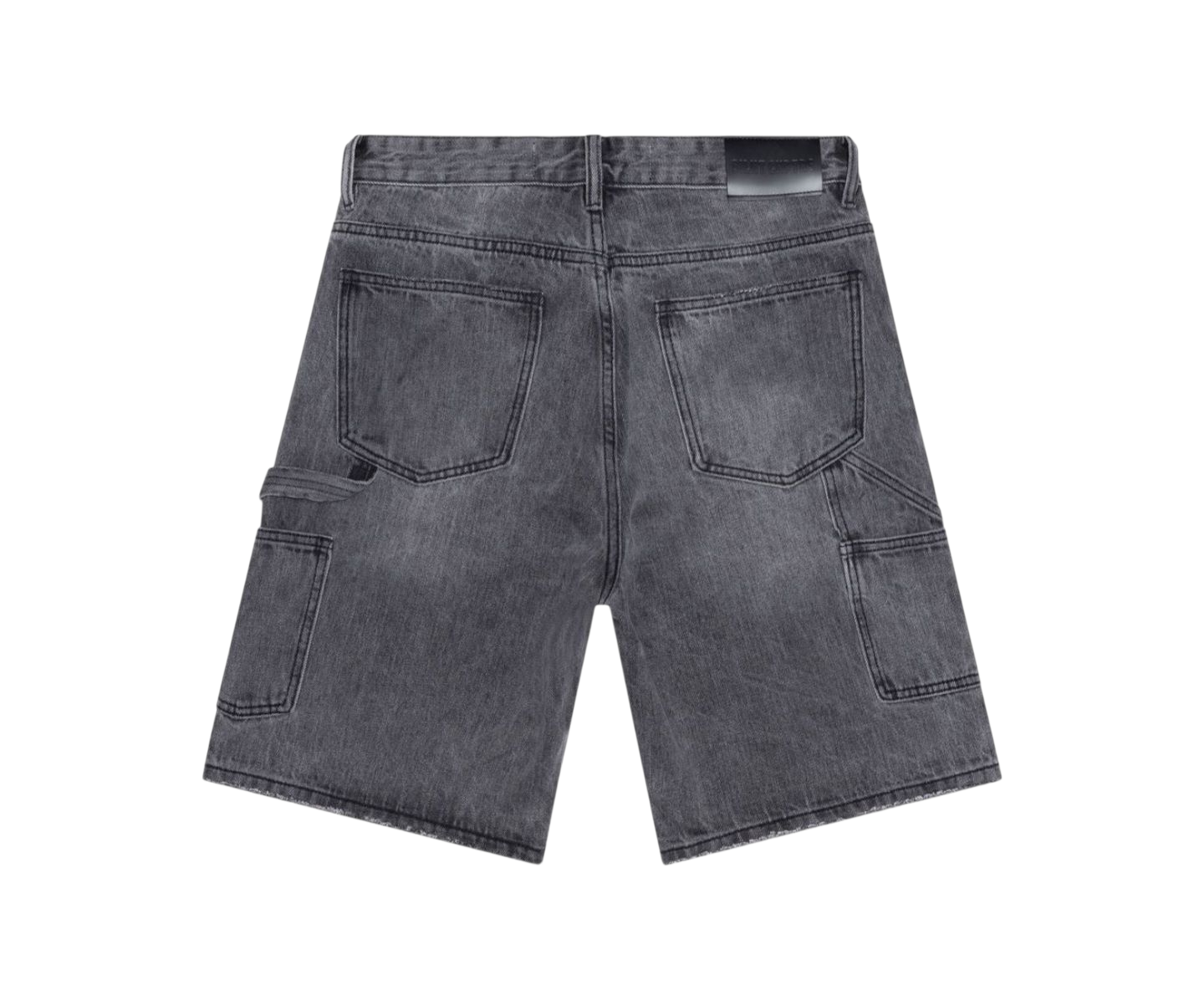 VINTAGE GREY DENIM SHORT