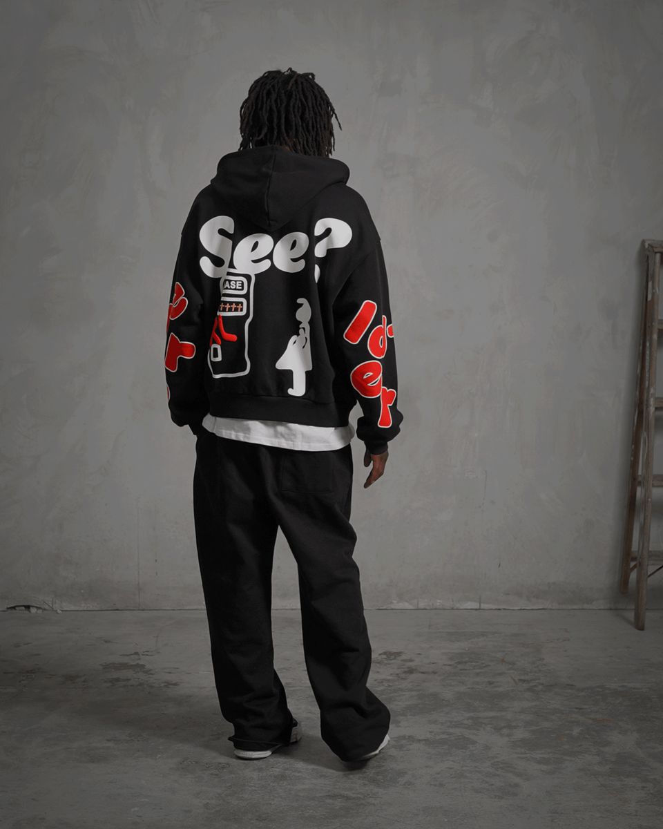 I'll Be At The Bank Scattered Zip Up