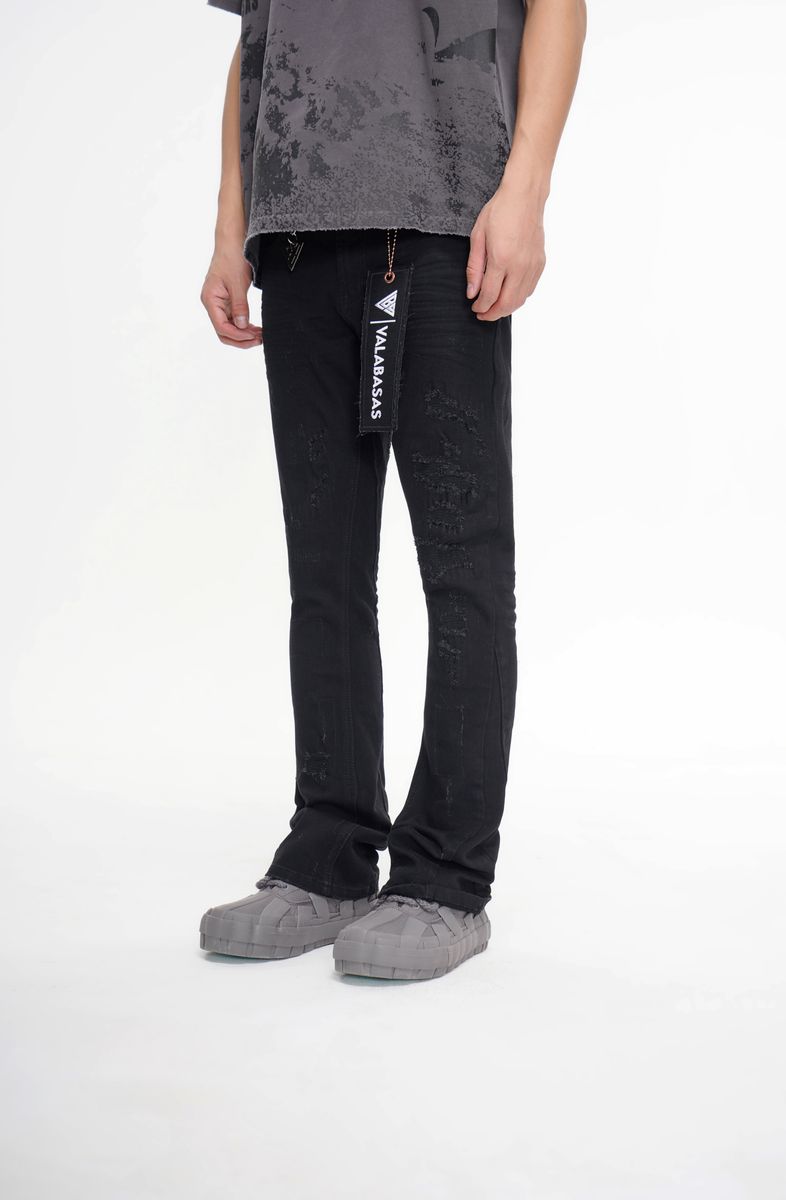 STATIC" STACKED BLACK