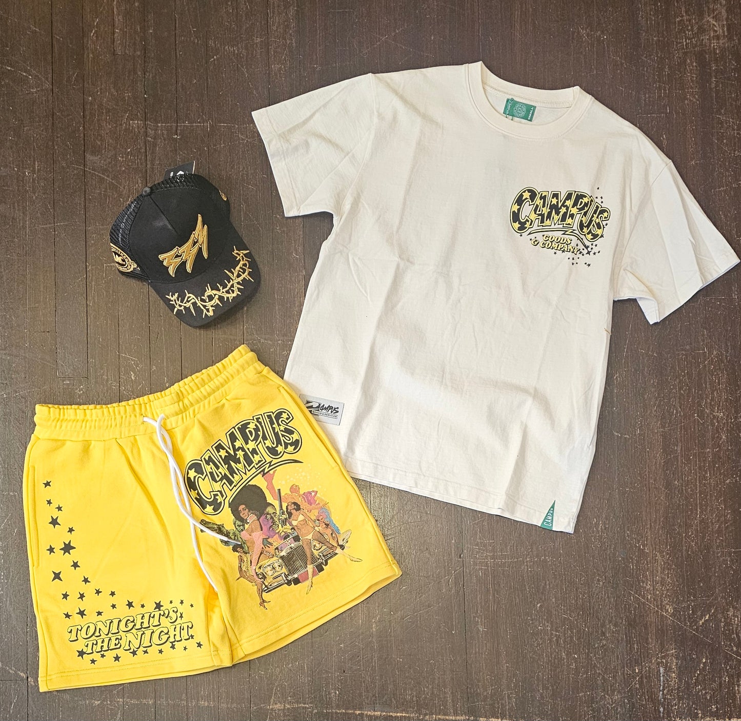 Good COMPANY SHORT YELLOW