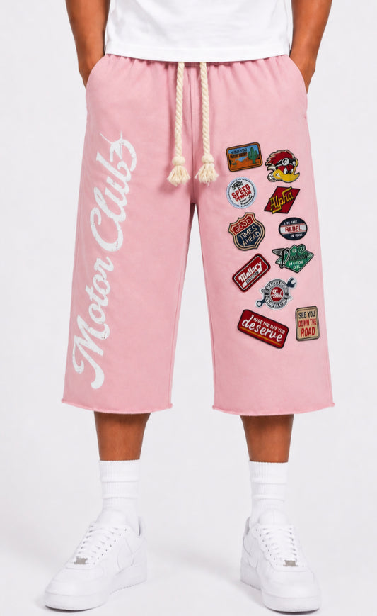 PINK 3/4 fashion shorts