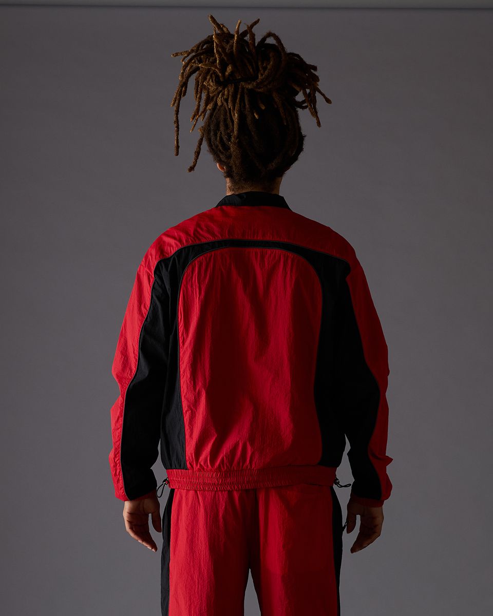 SHORT TRACK SUIT RED