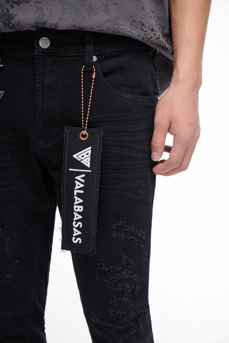 STATIC" STACKED BLACK