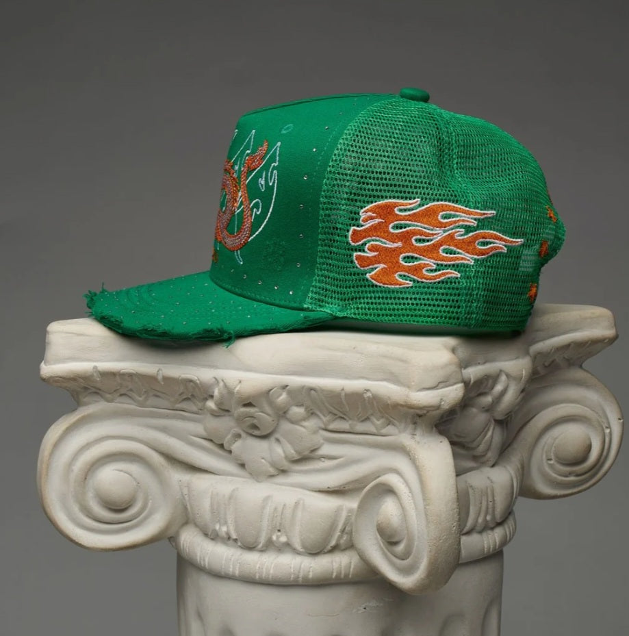 DUAA SNAPBACK HAT GREEN