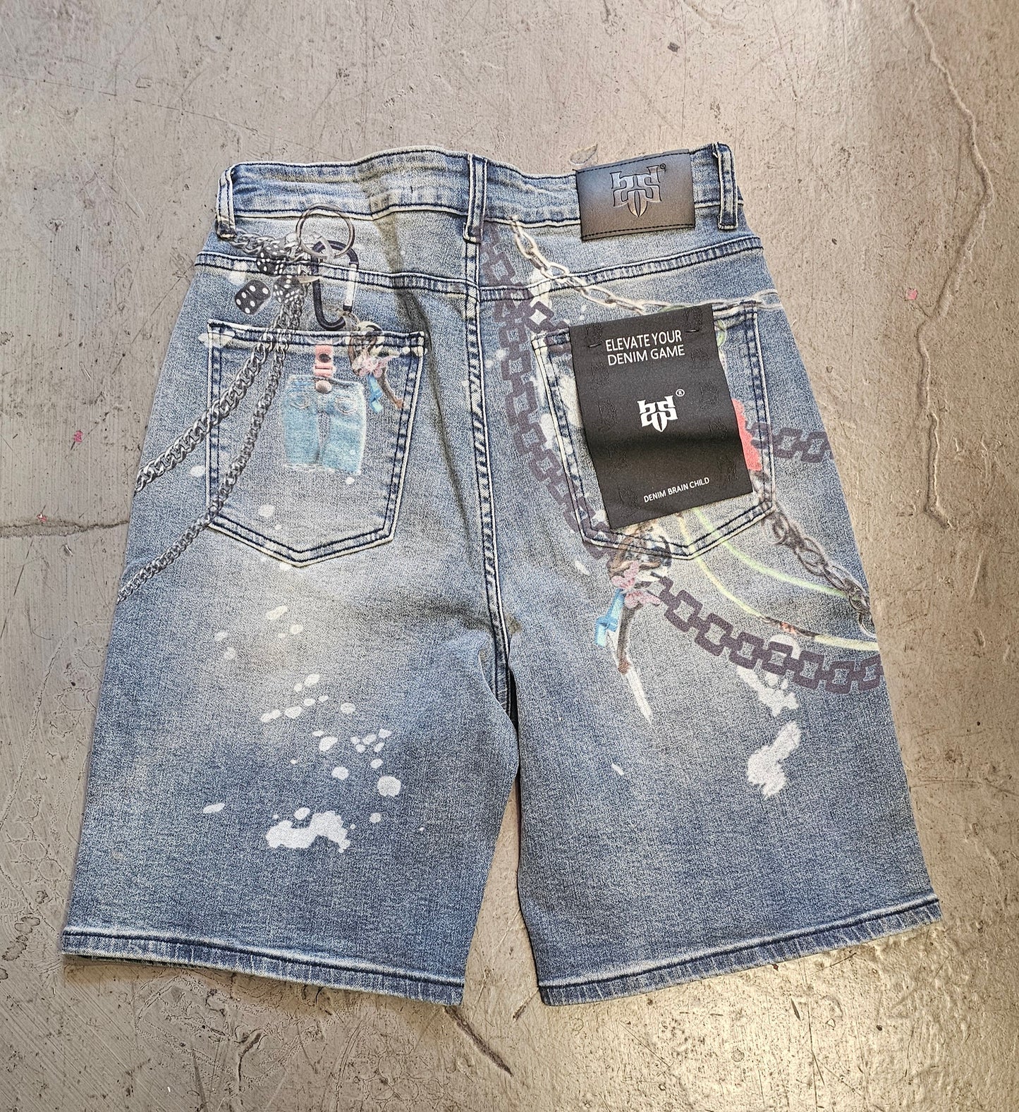 Denim Fashion Short