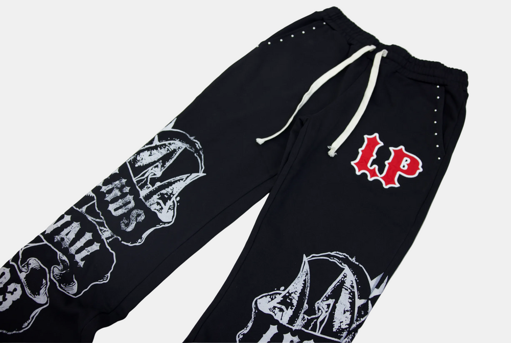 LEGENDS PREVAIL  SWEATSUITS BLACK/RED