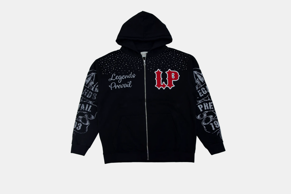 LEGENDS PREVAIL  SWEATSUITS BLACK/RED