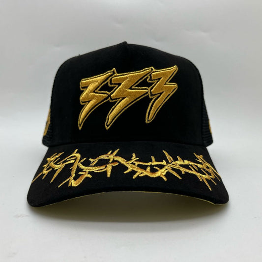 Black gas hat