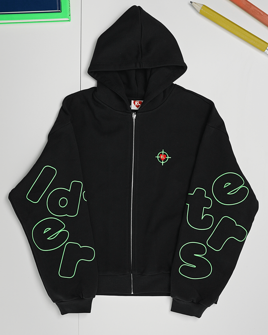 We Don't Miss Scattered Zip Up