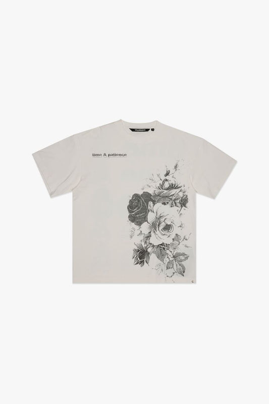 "TIME & PATIENCE" WHITE